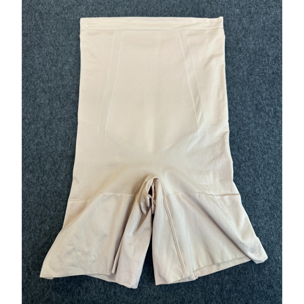 Spanx Shapewear Oncore High-Waisted Mid-Thigh Short Nude Compression Size Large - Picture 14 of 14